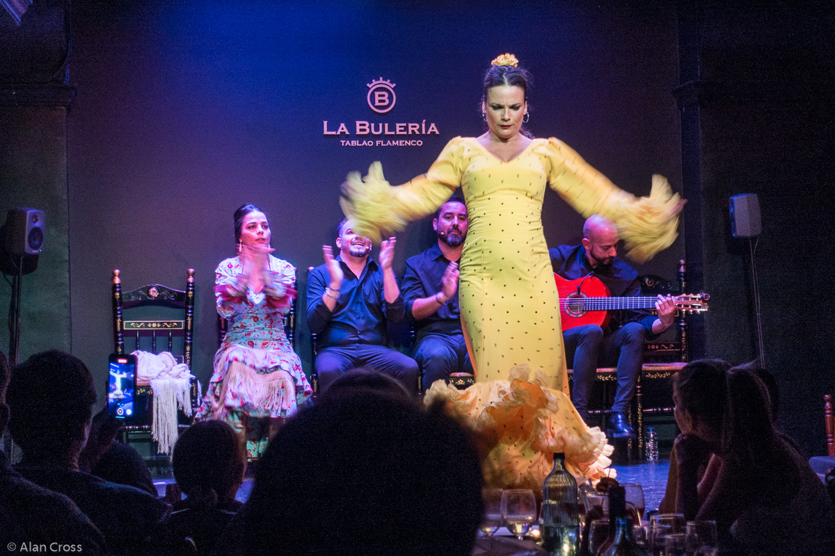 Flamenco and supper evening (just four of us)