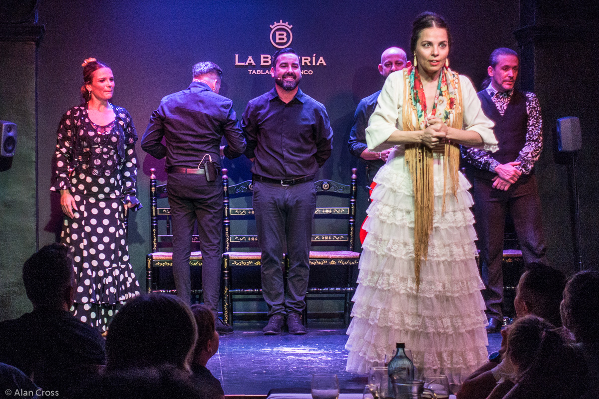 Flamenco and supper evening (just four of us)